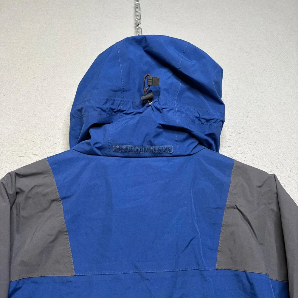 The North Face Mountain Jacket Mens M Blue Gore-Tex Vintage 90s Waterproof Shell